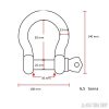 Sekli, vonószem 6,5 tonnás, 4x4 Túra Shop LED fényhíd munkalámpa terepjáró offroad traktor autómentő felszerelés, csörlő rántokötél heveder