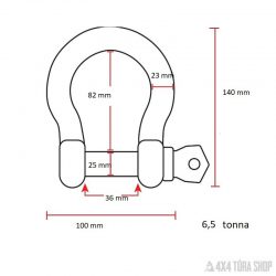 Sekli, vonószem 6,5 tonnás, 4x4 Túra Shop LED fényhíd munkalámpa terepjáró offroad traktor autómentő felszerelés, csörlő rántokötél heveder