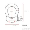 Sekli 1,5t teherbírás, 4x4 Túra Shop LED fényhíd munkalámpa terepjáró offroad traktor autómentő felszerelés, csörlő rántokötél heveder