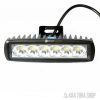 18W-os terítő fényű led munkalámpa, 4x4 Túra Shop LED fényhíd munkalámpa terepjáró offroad traktor autómentő felszerelés, csörlő rántokötél heveder