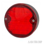 piros_LED_ködlámpa, 4x4 Túra Shop LED fényhíd munkalámpa terepjáró offroad traktor autómentő felszerelés, csörlő rántokötél heveder