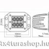 LED lámpa, Reflektor, Fénysor, Autó világítás, terepjáró, 4x4 Túrashop