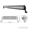 LED-fényhíd, 300 watt, 100 Cree LED terepjáró világítás