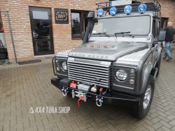 Defender-90-110-130 első lökhárító klímás