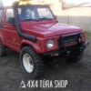 Samurai lökhárító, 4x4 Túra Shop LED fényhíd munkalámpa terepjáró offroad traktor autómentő felszerelés, csörlő rántokötél heveder