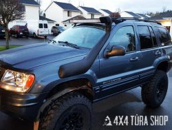 Jeep Grand Cherokee WJ Snorkel, 4x4 Túra Shop LED fényhíd munkalámpa terepjáró offroad traktor autómentő felszerelés, csörlő rántokötél heveder