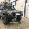 Discovery II első fém lökhárító HD1, 4x4 Túra Shop LED fényhíd munkalámpa terepjáró offroad traktor autómentő felszerelés, csörlő rántokötél heveder