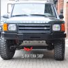 Discovery II első fém lökhárító HD1, 4x4 Túra Shop LED fényhíd munkalámpa terepjáró offroad traktor autómentő felszerelés, csörlő rántokötél heveder