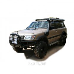 Snorkel Nissan Patrol, 4x4 Túra Shop LED fényhíd munkalámpa terepjáró offroad traktor autómentő felszerelés, csörlő rántokötél heveder