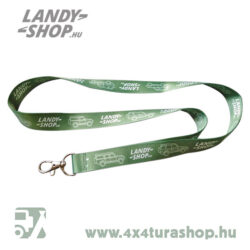 landy shop nyakpánt kulcstartó zöld