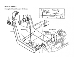 pajero II snorkel ábra