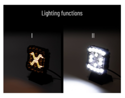 led világítás funkció