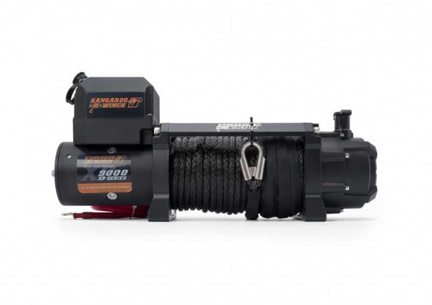 K9000 SR 4087kg elektromos csörlő szintetikus kötéllel 12V - Image 4